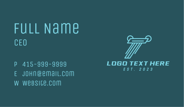 Fast Digital Letter T Business Card Design Image Preview