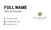 Botanical Essential Oil  Business Card Design