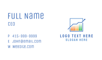 Statistics Graph Accounting Business Card Image Preview