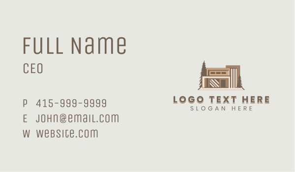 Residence Architect Property Business Card Design Image Preview