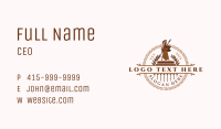 Athena Greek Warrior Business Card Image Preview