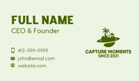 Coconut Resort Planet  Business Card Image Preview