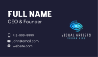 Circuit Eye Graph Business Card Image Preview