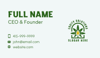 Organic Weed CBD Business Card Image Preview