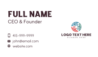 People Community Organization Business Card Design