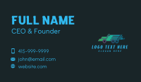 Moving Truck Express Business Card Preview