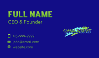 Urban Street Graffiti Wordmark Business Card Image Preview