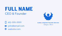 Acupuncture Needle Wings Business Card Image Preview