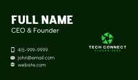 Ai Tech Spiral Business Card Image Preview