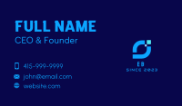 Blue Pixel Technology Business Card Image Preview