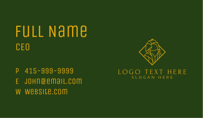 Geometric Style Aviary  Business Card Image Preview