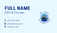 Boat Yacht Ocean Business Card Image Preview