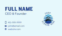 Boat Yacht Ocean Business Card Image Preview