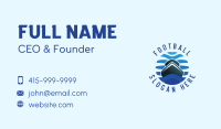 Boat Yacht Ocean Business Card Image Preview