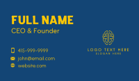 Symmetrical Brain Tech Business Card Image Preview