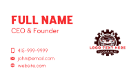 Car Garage Detailing Business Card Preview