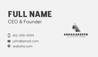 Metal Fabrication Triangle Letter A Business Card Image Preview