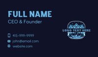 Pressure Wash Sanitation  Business Card Design