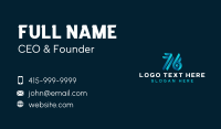 Digital Technology Number 76 Business Card Preview