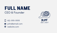 Blue DSLR Camera  Business Card Image Preview