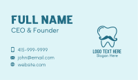 Mustache Dental Clinic  Business Card Image Preview