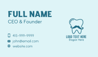 Mustache Dental Clinic  Business Card Design