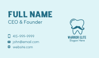 Mustache Dental Clinic  Business Card Design
