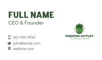 Trash garbage Bin Mascot Business Card Image Preview