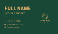 Law Scale Paralegal Business Card Design