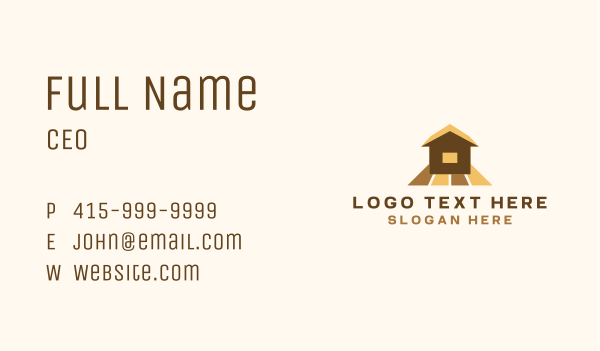 Residential Home Flooring  Business Card Design Image Preview