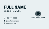 Deluxe Business Lettermark Business Card Design