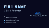 Premium Roofing Construction Business Card Image Preview