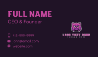 Fierce Bear Gaming Business Card Preview