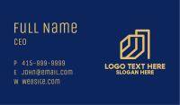 Minimalist Construction Company Business Card Image Preview