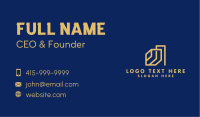 Minimalist Construction Company Business Card Image Preview