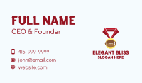 American Football Medal Business Card Image Preview