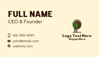 Bean Tree Ladder Business Card Image Preview