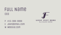 Fashion Event Planner Business Card Image Preview