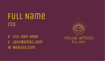 Fortune Teller Vision Business Card Image Preview
