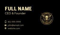 Bull Skull Head Business Card Preview