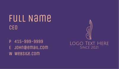Classic Cello Outline Business Card Image Preview
