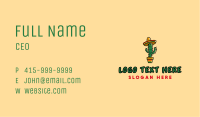 Mexican Desert Cactus Business Card Image Preview