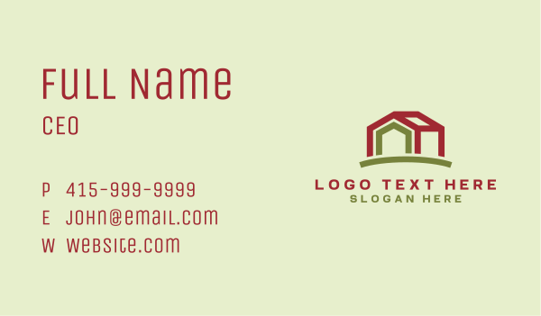 Home Property Residence Business Card Design Image Preview