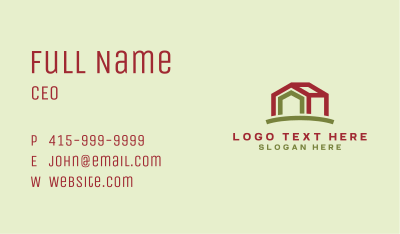 Home Property Residence Business Card Image Preview