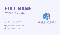 Generic Cube Circuitry Business Card Design