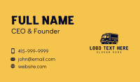 Cargo Delivery Truck Business Card Preview