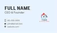 Renovation Paint Brush Business Card Image Preview