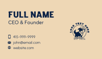 Kennel Dog Hat  Business Card Design