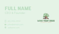 Sustainable Tree Landscaping Business Card Preview