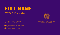 Decorative Mexican Skull  Business Card Preview